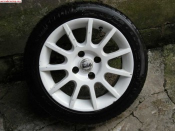 Cambio llantas 106 rally mas llanntas multirradio en 15 x br