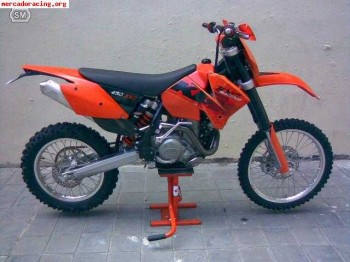 Piezas ktm 450 exc.