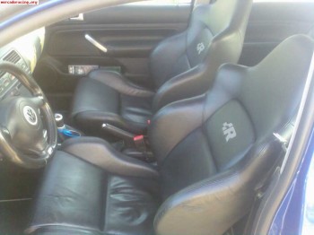 Compro asientos golf 4 r32 cuero 