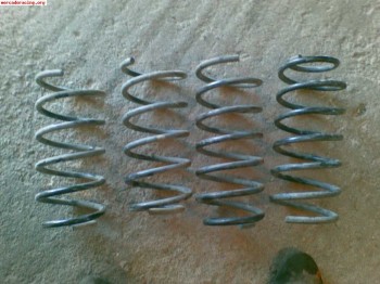 Compro suspension y muelles para golf ii