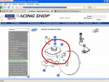 Compro depósito líquido de frenos para bomba 25 peugeot