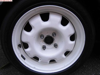 Compro llantas de la copa clio cup blancas 