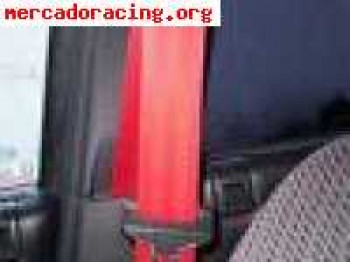 Compro cinturones rojos de 205 gti, rallye...