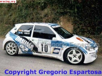 Compro piezas 106 rallye de correr