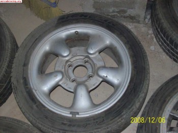 Compro llantas de chapa de clio 16v en 15 