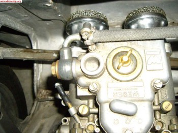Vendo carburadores weber de 40 en perpecto estado