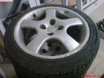 Compro llantas blancas 4x100