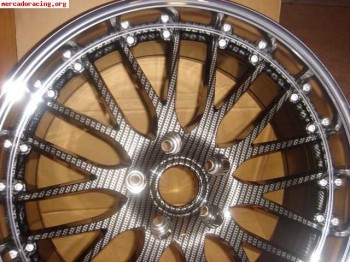 Llantas en efecto fibra de carbono the tuner fashion