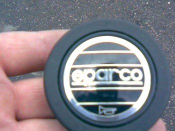 Tapa del claxon de volante de competii