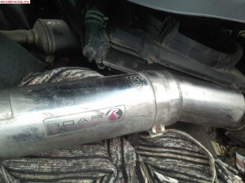 Tubo de escape don silencioso