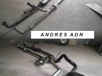 Tubo de escape artesano