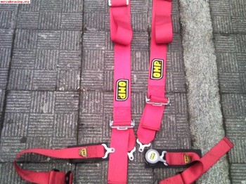 Baquet y arneses omp,base sparco