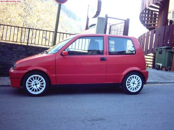 Compro llantas y aletines para fiat cinquecento