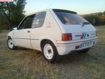 Paragolpes o spoiler trasero de 205 gti/rallye