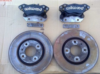 Pinzas wilwood y discos 283mm para psa