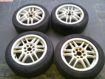 Compro llantas oz f1 4x100 en 15  de clio sport fase 1