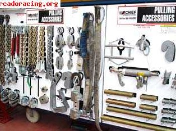 Busco utillaje de estiramiento en bancada