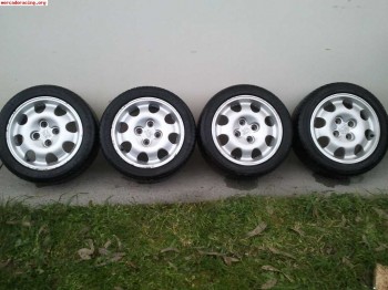 Busco y compro llantas en 15  para saxo, 4x108. estilo oz ra