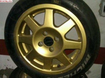 Vendo 3 speedline acropolis 4 x 100 para renault ó busco 1 ó