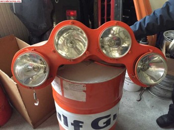 Parrilla focos  de xenon y cuneteros para evo