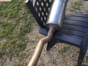 Escape rc racing en inox.