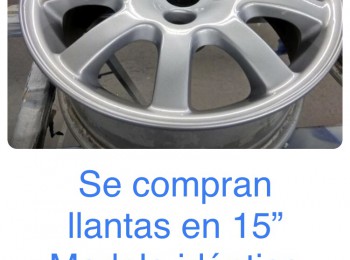 Busco llantas como la de la foto