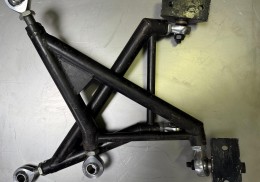 Juegos 2 trapecios brazos tubulares da luz (valor 1.500€)