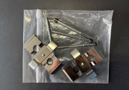 Kit pasadores y soportes pinzas brembo 4 pistones 406 coupe 