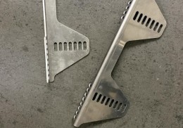 Bases laterales  baquets asientos aluminio 