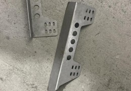 Bases laterales  baquets asientos aluminio 