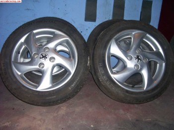 Busco llantas 15 para peugeot