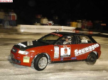 Alquilamos audi s3 para campeonato de hielo de andorra
