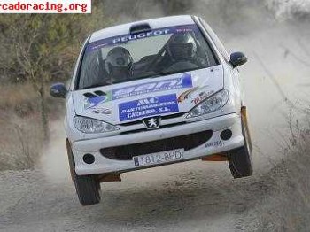 Alquilo 206 rc campeonato de tierra en extremadura