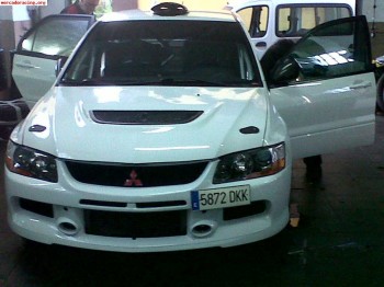 Se alquila mitsubishi evo viii