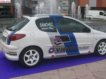 Se alquila 206 del nacional muy mejorado con asistencia incl