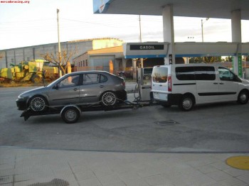 Te llevo el coche ha las carreras