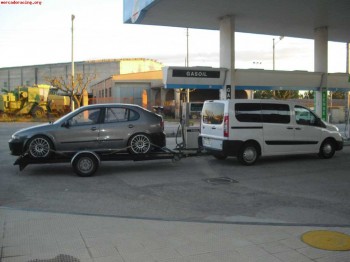 Te llevo el coche ha las carreras