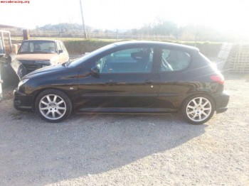 Se alquila peugeot 206 gti