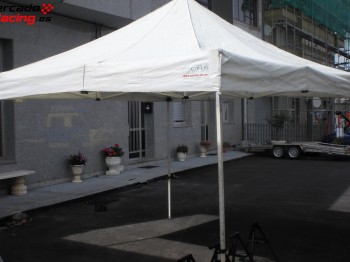 Carpa asistencia y burriquetas