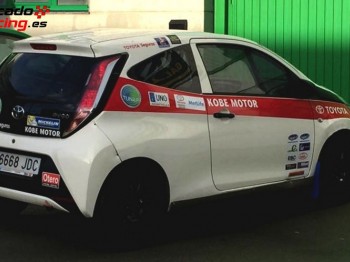 Tres unidades de toyota aygo copa kobe motor (alquiler)