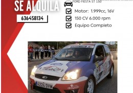Se alquila ford fiesta st