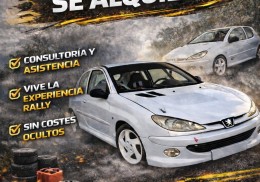 Se alquila peugeot 206