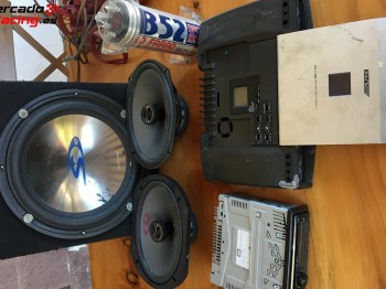 Se vende equipo de musica alpine.