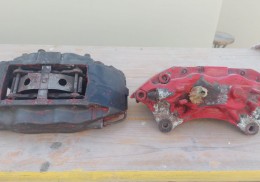 Frenos delanteros  brembo de mitsubishi evolution