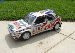 Lancia delta integrale  chus puras, escala 1/18