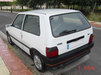 Cambio fiat uno turbo fase 2 blanco perfecto estado