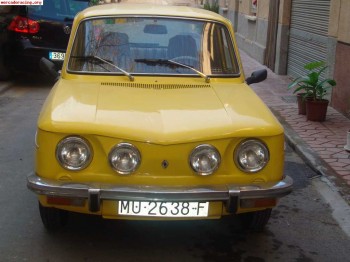 Vendo renault 8   1,100 cc ultimo modelo