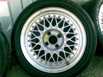 Llantas bbs rm desmontables 6,5x15 et33 buje 4x100