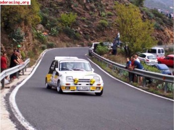 Espectacular renault 5 alpine turbo de rallys
