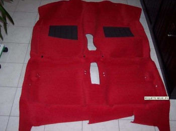 Moqueta roja 205 gti o rallye